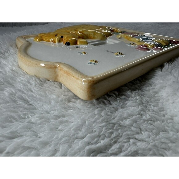 Disney By Charpente Classic Winnie the Pooh Ceramic Light Switch Plate - Picture 14 of 16